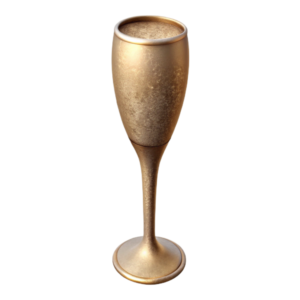 beautiful modern Classic Champagne Flute Tall and Slender Cutout genuine png