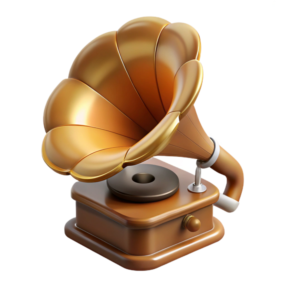 stunning minimalist Classic Phonograph Needle Cutout with Sharp Point high resolution png