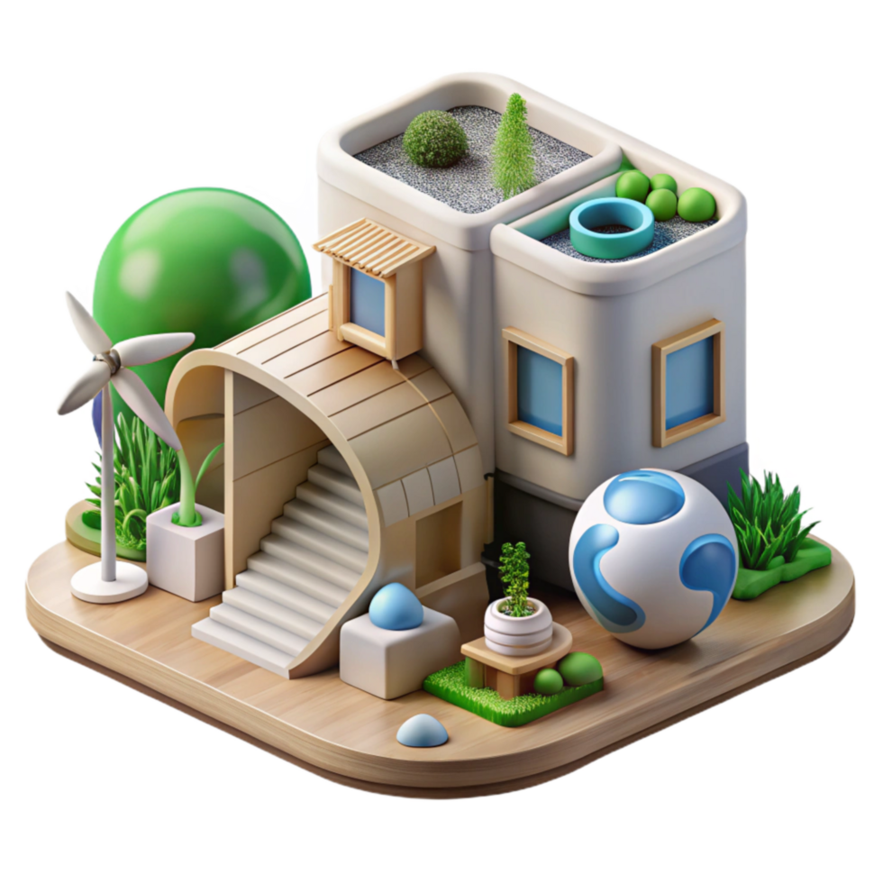 beautiful classic Climate Adaptive Architecture Principles Isolated Sustainable Design 4K png