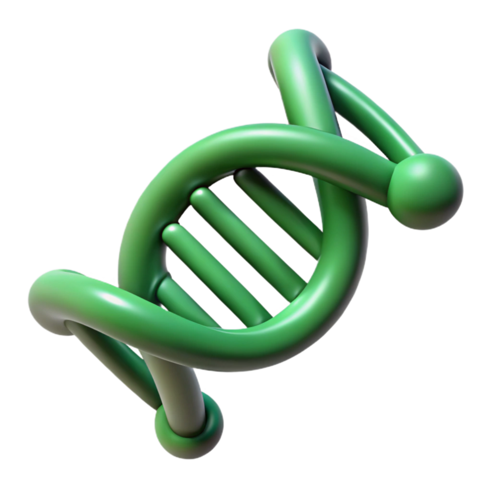 stunning classic Close Up Dna Structure for Data Preservation Isolated original png
