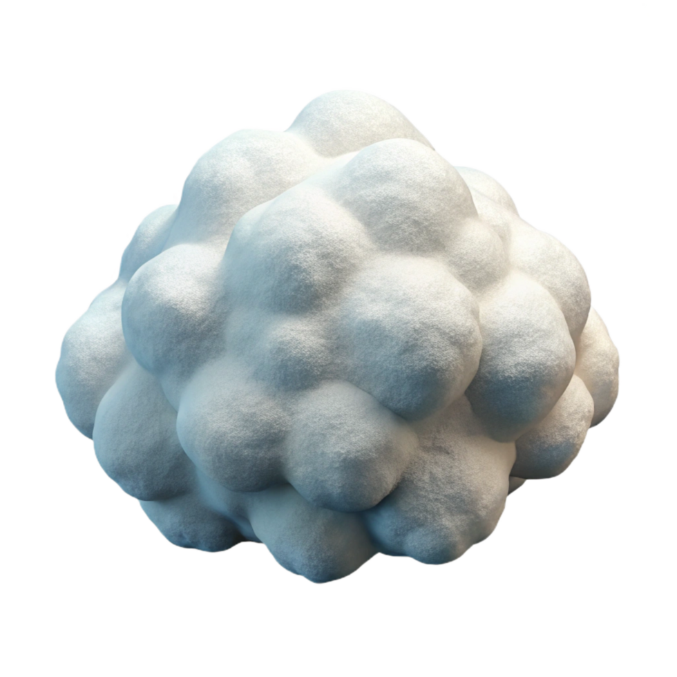 wonderful vintage Cloud Fluffy White Transparent Background detailed png