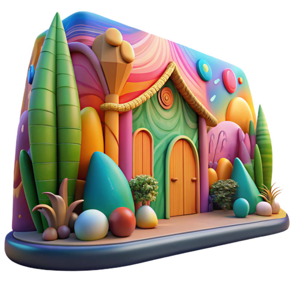 dramatic creative Colorful Community Mural Painting Transparent Background detailed png
