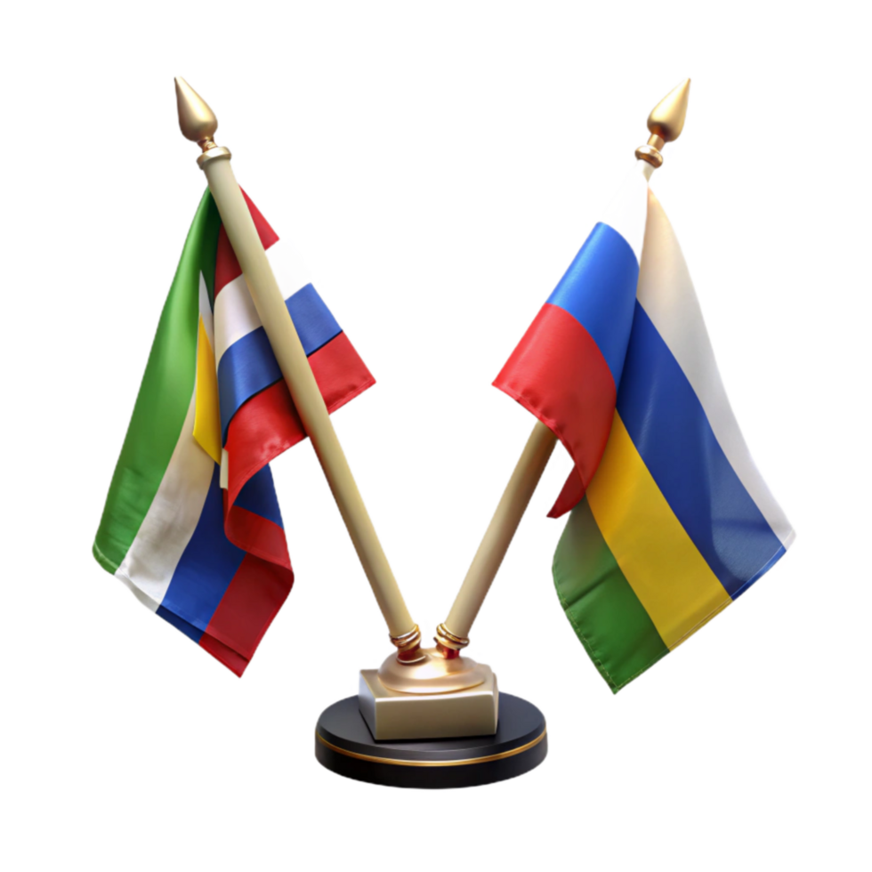magnificent rustic Colorful Flags Representing Different Nations Isolated authentic png
