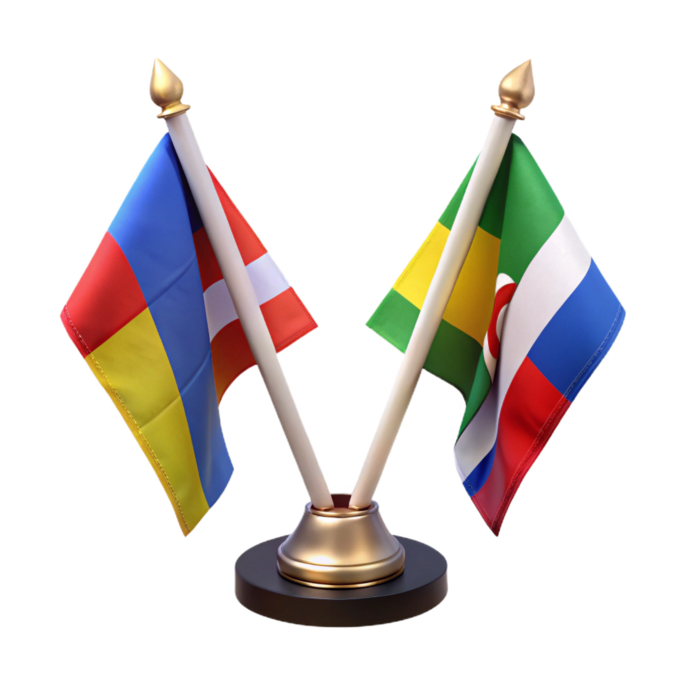 magnificent creative Colorful Flags Representing Different Nations Isolated exclusive png
