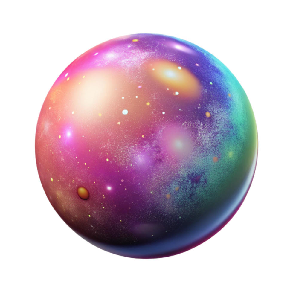 extraordinary modern Colorful Galaxy Background for Virtual Space Exploration Isolated high quality png