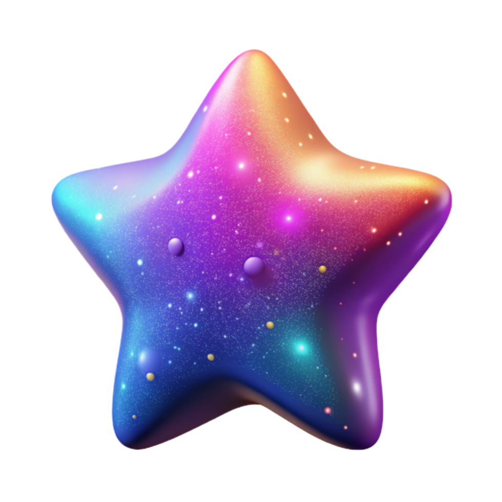 stunning modern Colorful Starfield Background for Virtual Space Isolated professional png