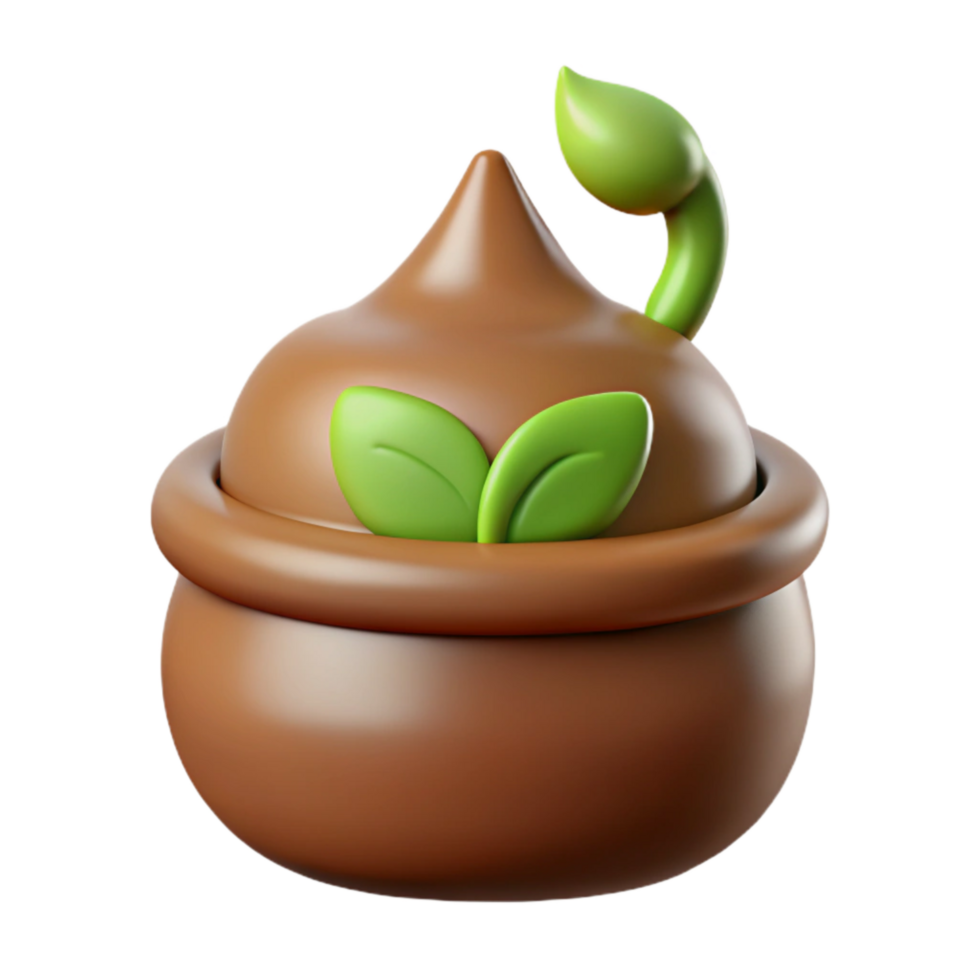 wonderful classic Compost Tea Icon Brown Liquid Cutout detailed png