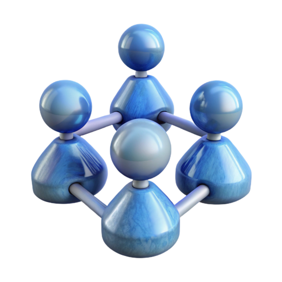 wonderful abstract Connected People Symbol Group Silhouette Transparent original png