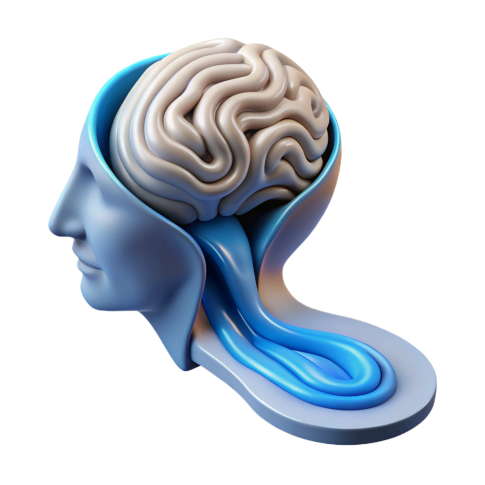 wonderful traditional Consciousness Stream Flowing Into Digital Space Cutout 4K png