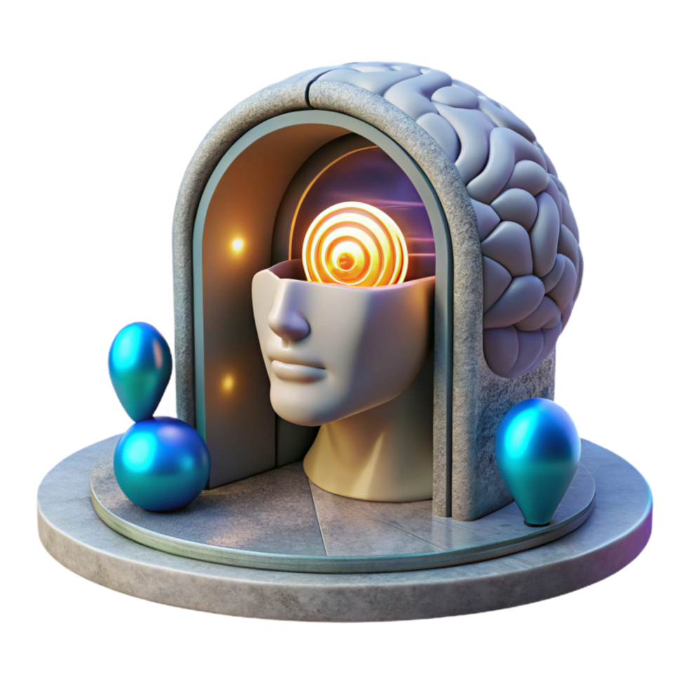 magnificent abstract Consciousness Transfer Through Virtual Portal Cutout genuine png