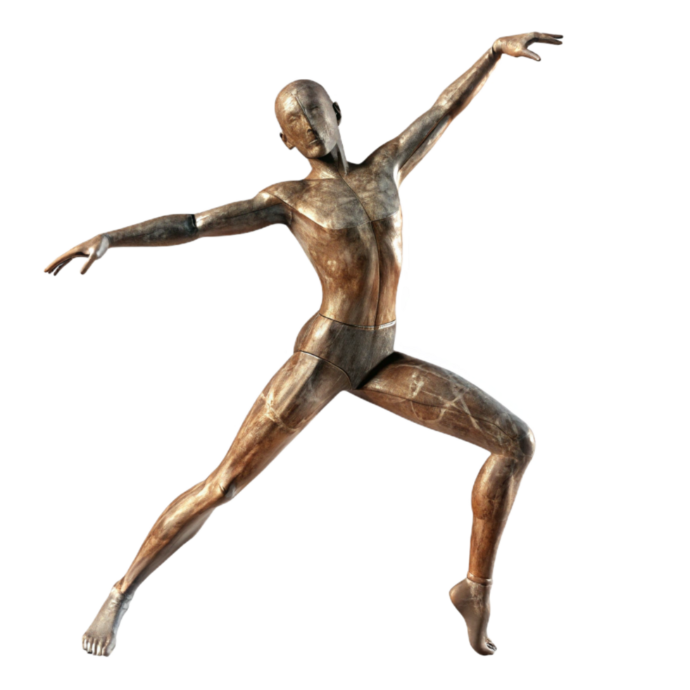 magnificent modern Contemporary Dance Pose Silhouette Transparent Cutout high resolution png