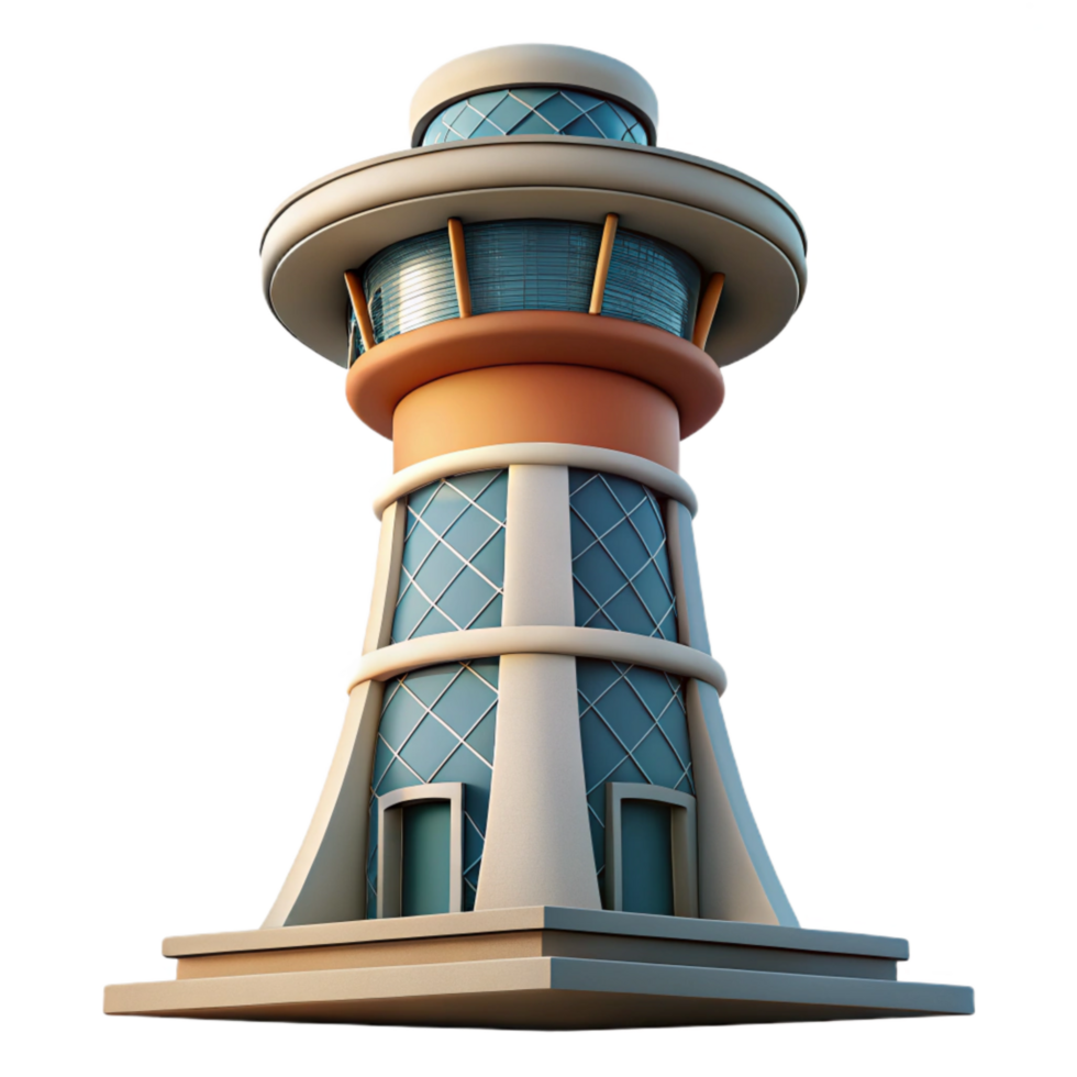 beautiful artistic Contemporary Tower Low Angle Cutout high resolution png