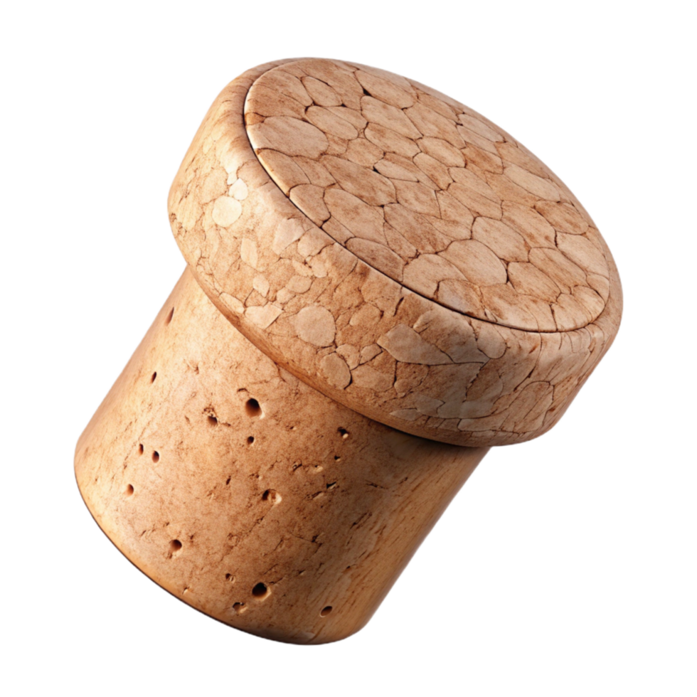 impressive classic Cork Wine Stopper Side View Cutout authentic png