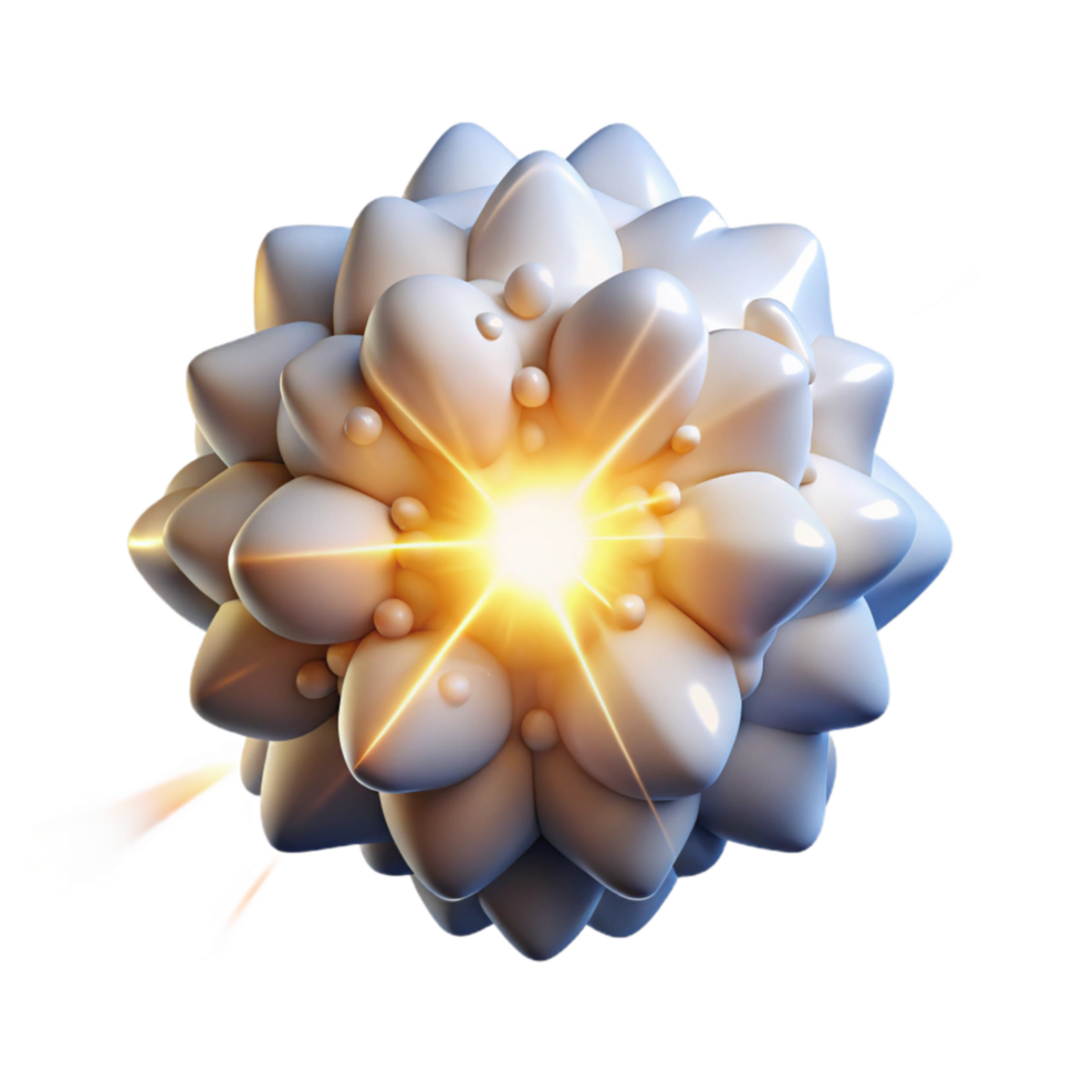 stunning contemporary Cosmic Explosion Bright White Light Cutout premium png