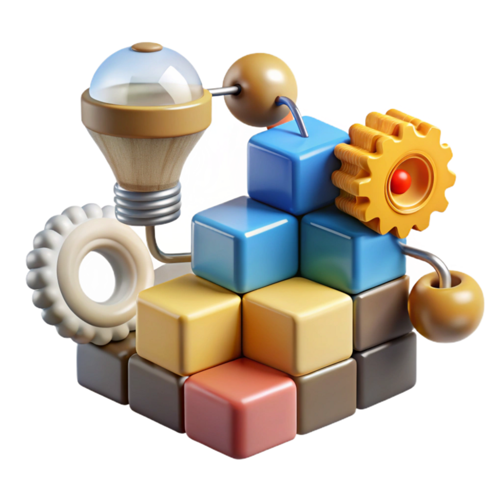 impressive creative Creative Problem Solving Process Isolated with ...