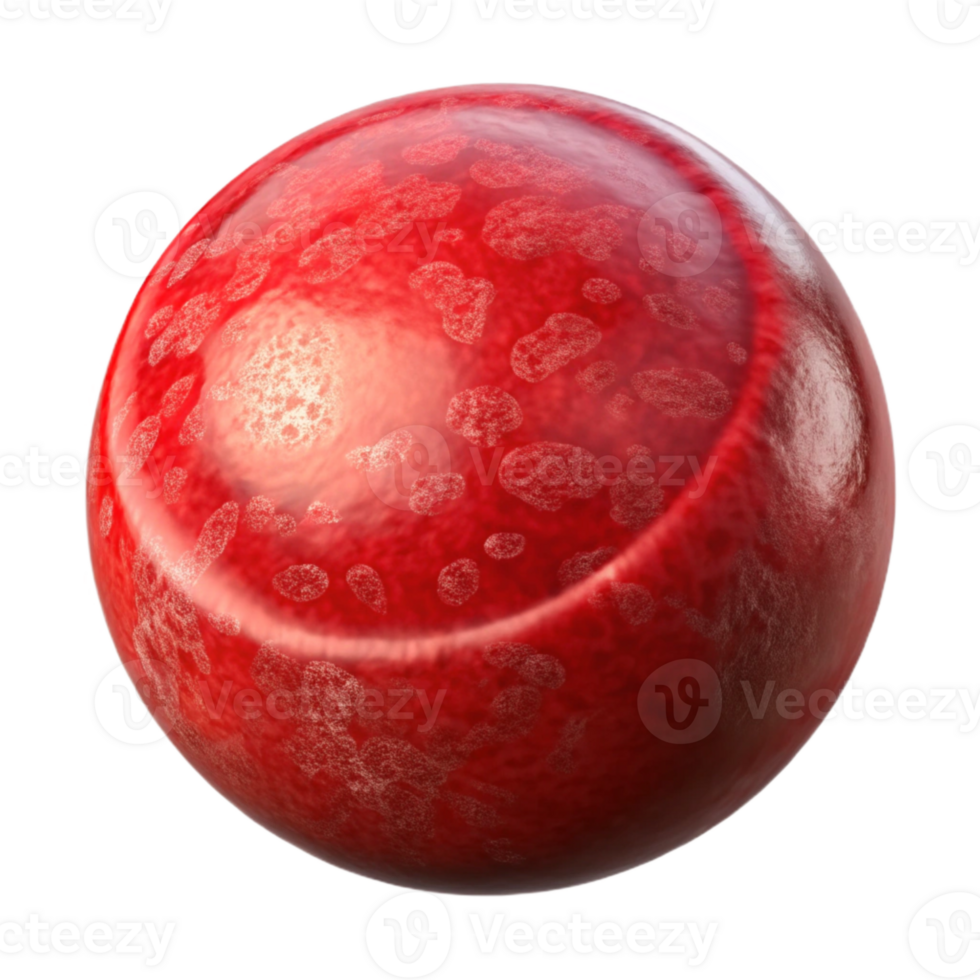 extraordinary rustic Crimson Red Artificial Blood Cell Isolated high quality png