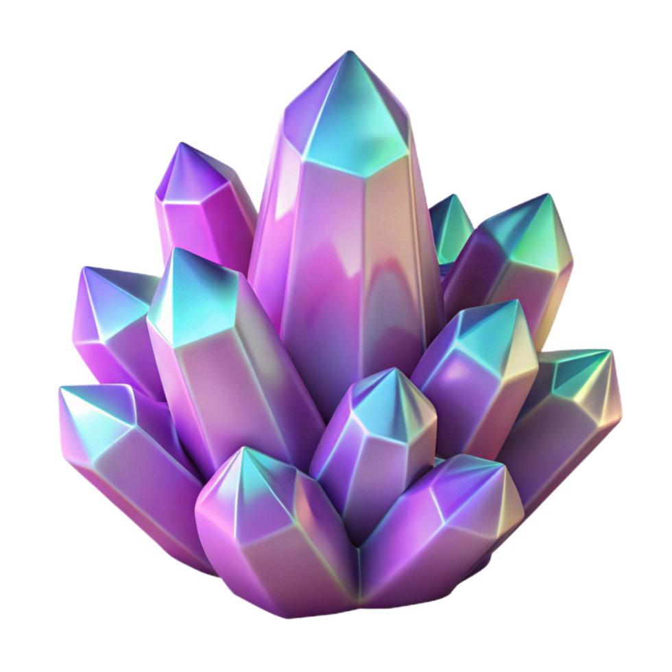 extraordinary classic Crystal Formation Transparent Background Cutout Element exclusive png