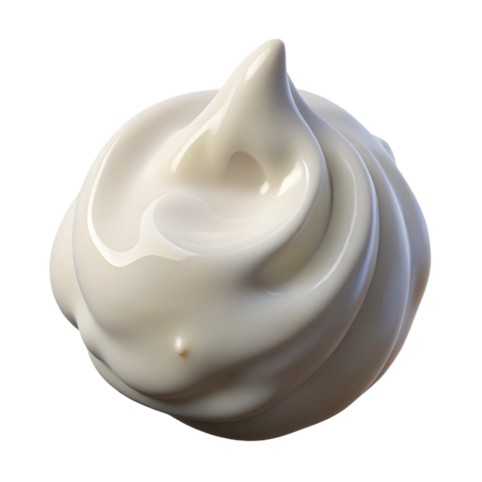 stunning classic Cultured Milk White Liquid Isolated on Transparent Background 4K png