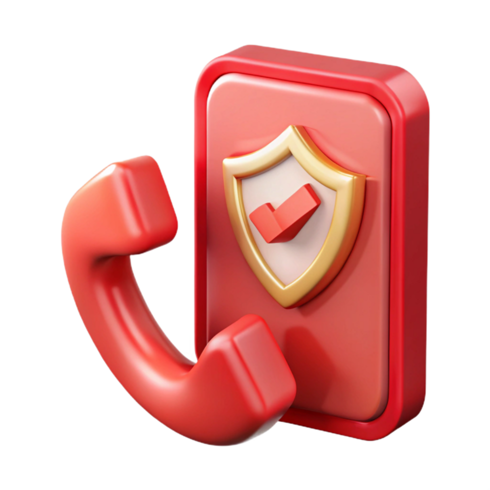 stunning vintage Cybersecurity Response Graphic with Red Phone Transparent Background exclusive png