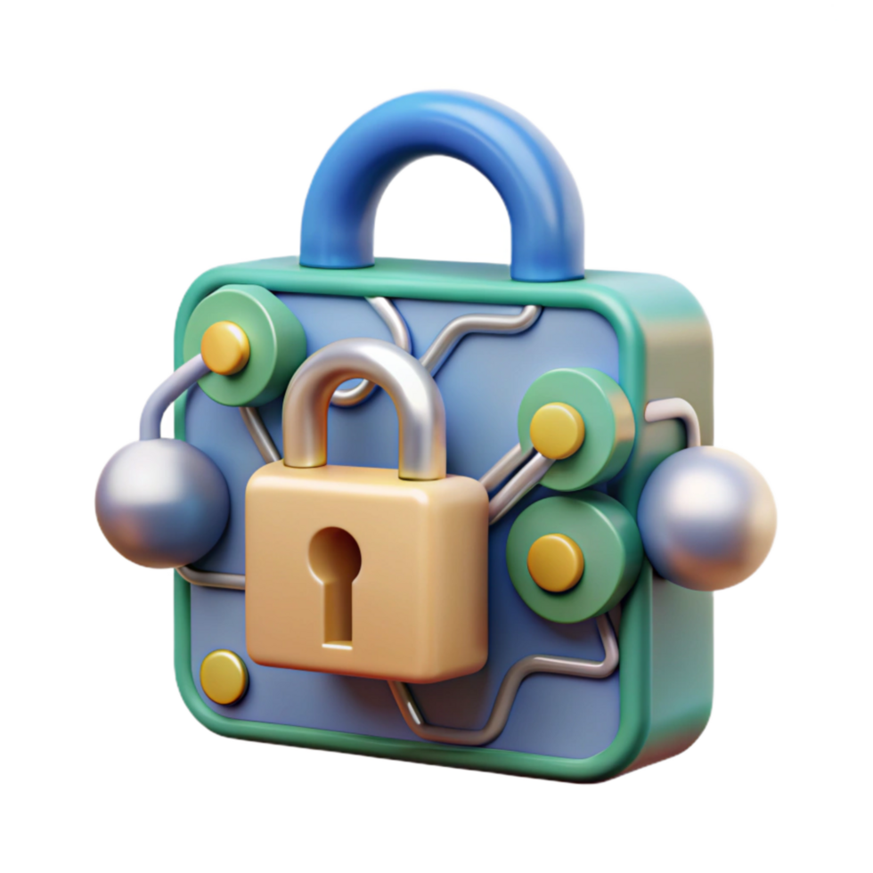 magnifik kreativ data kryptering algoritm visualisering Skära ut original- png