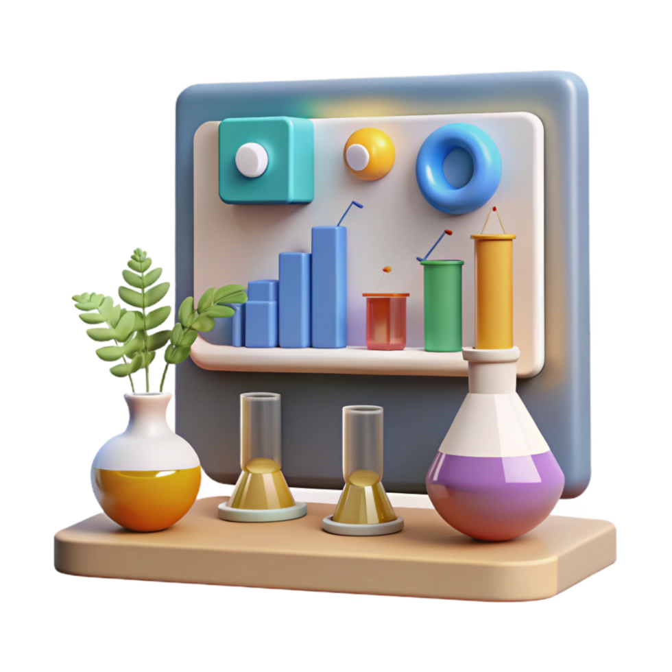 extraordinary traditional Data Presentation in Modern Lab Cutout authentic png