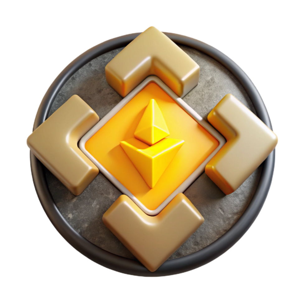 magnificent classic Data Transfer Symbol with Yellow Light Effect Cutout premium png