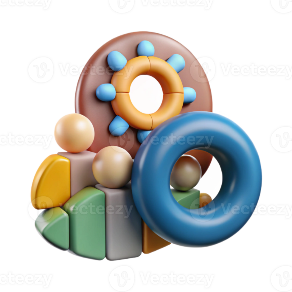 impressive rustic Data Visualization and Teamwork Cutout detailed png