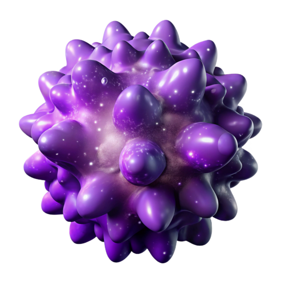 stunning rustic Deep Purple Cosmic Explosion Transparent Background genuine png