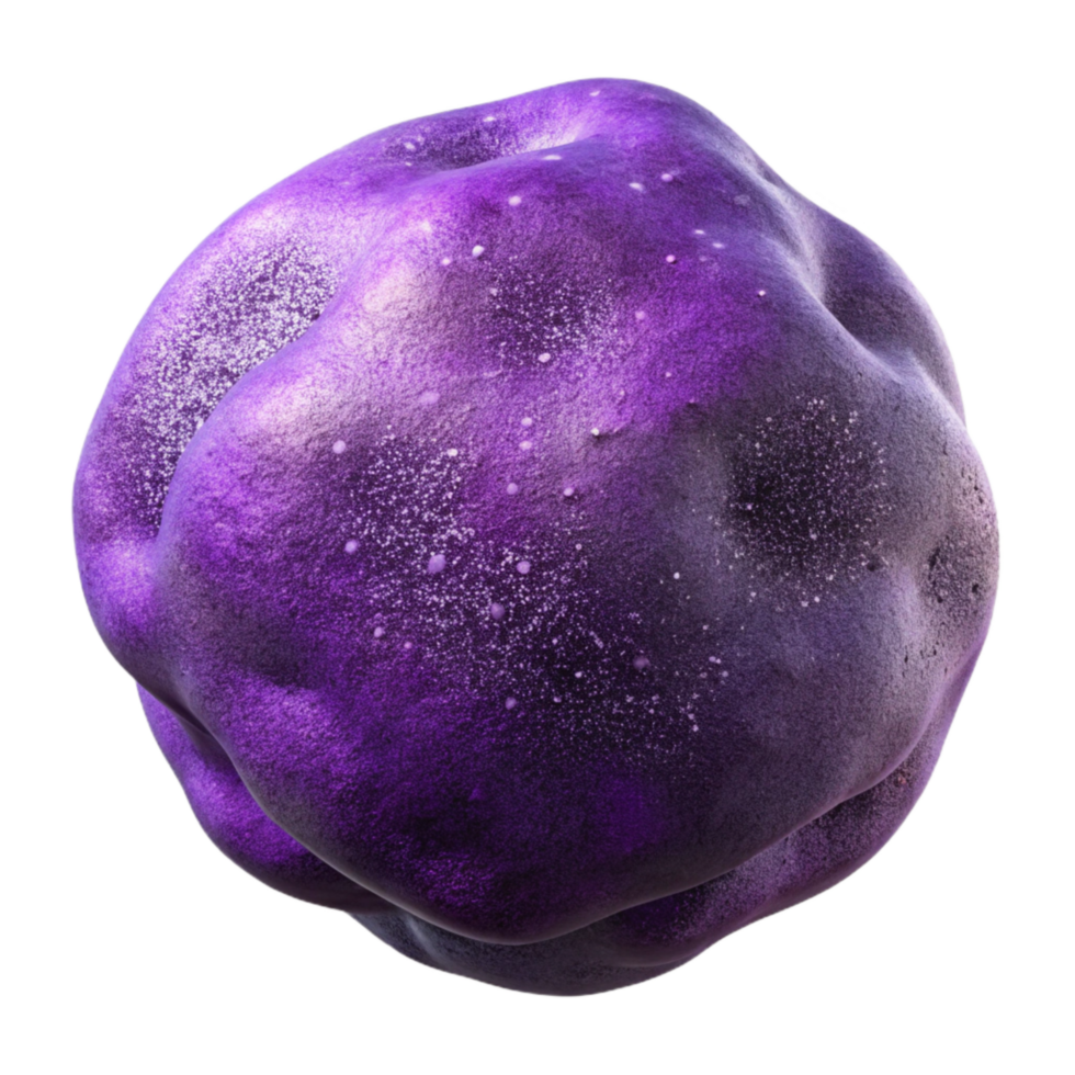 impressive abstract Deep Purple Cosmic Dust Transparent Background original png