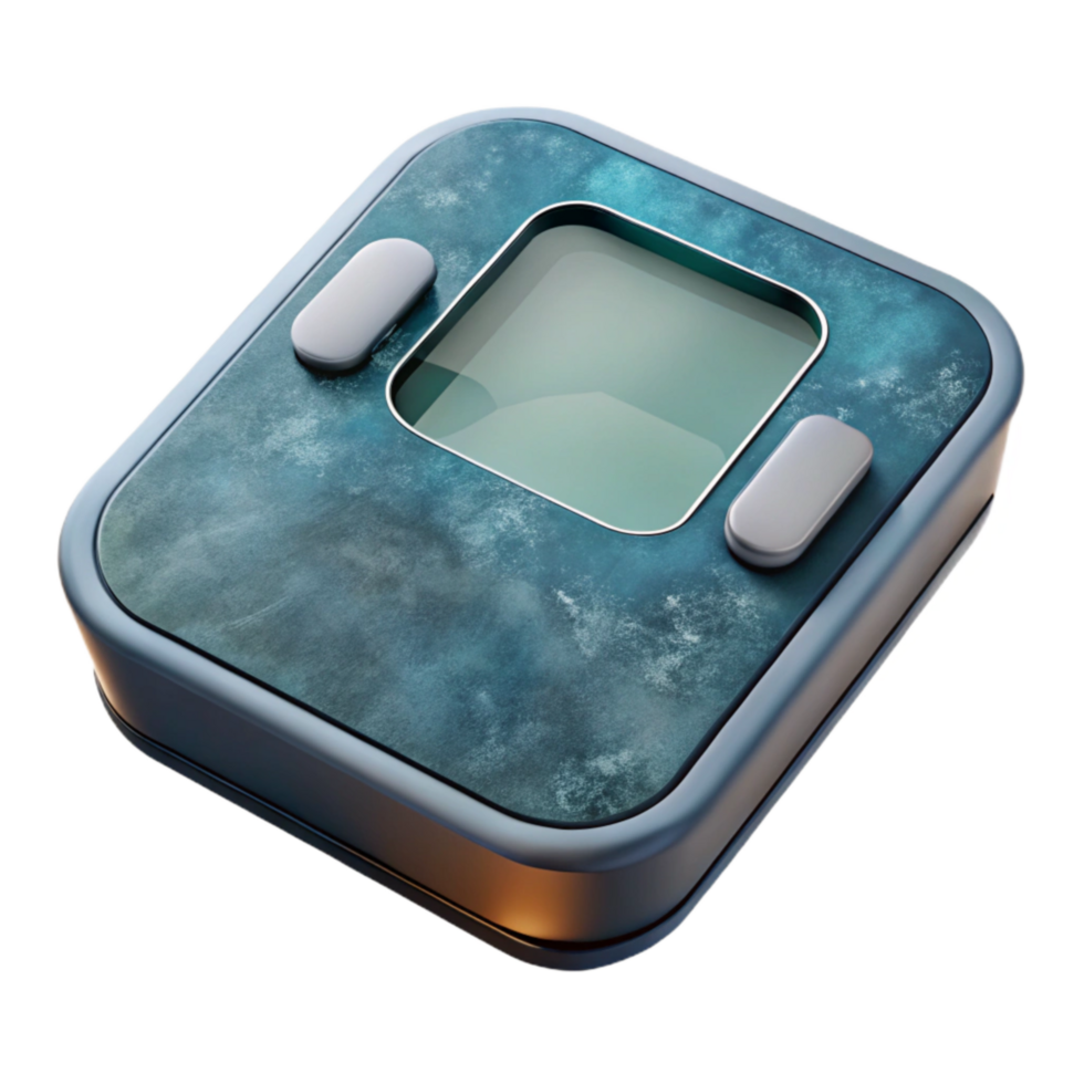 serene abstract Digital Bathroom Scale Tempered Glass Platform Isolated Element high quality png