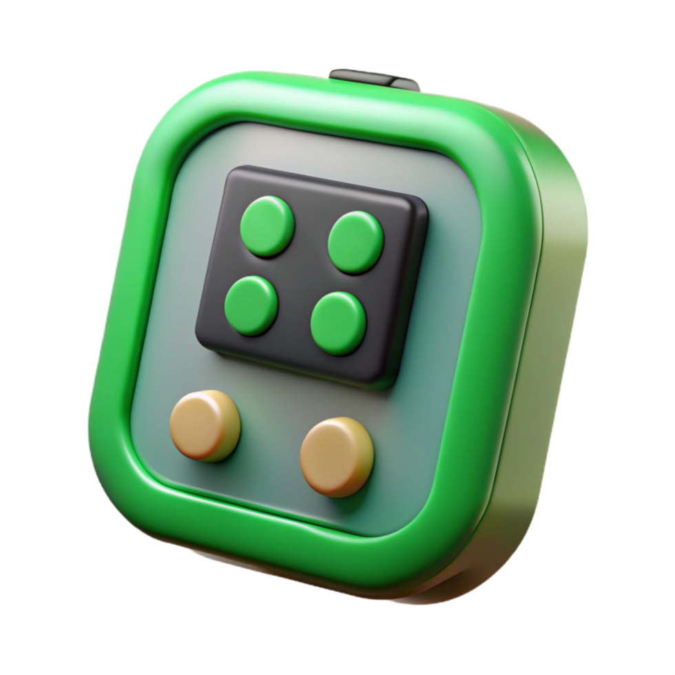 stunning modern Digital Countdown Timer Green Digits Cutout high resolution png
