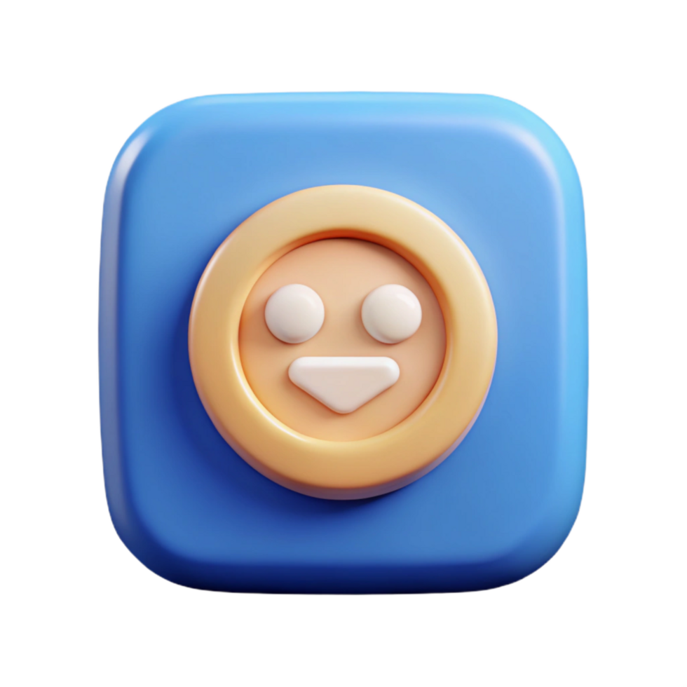 elegant minimalist Digital Emotional Support App Cutout Modern Ui detailed png