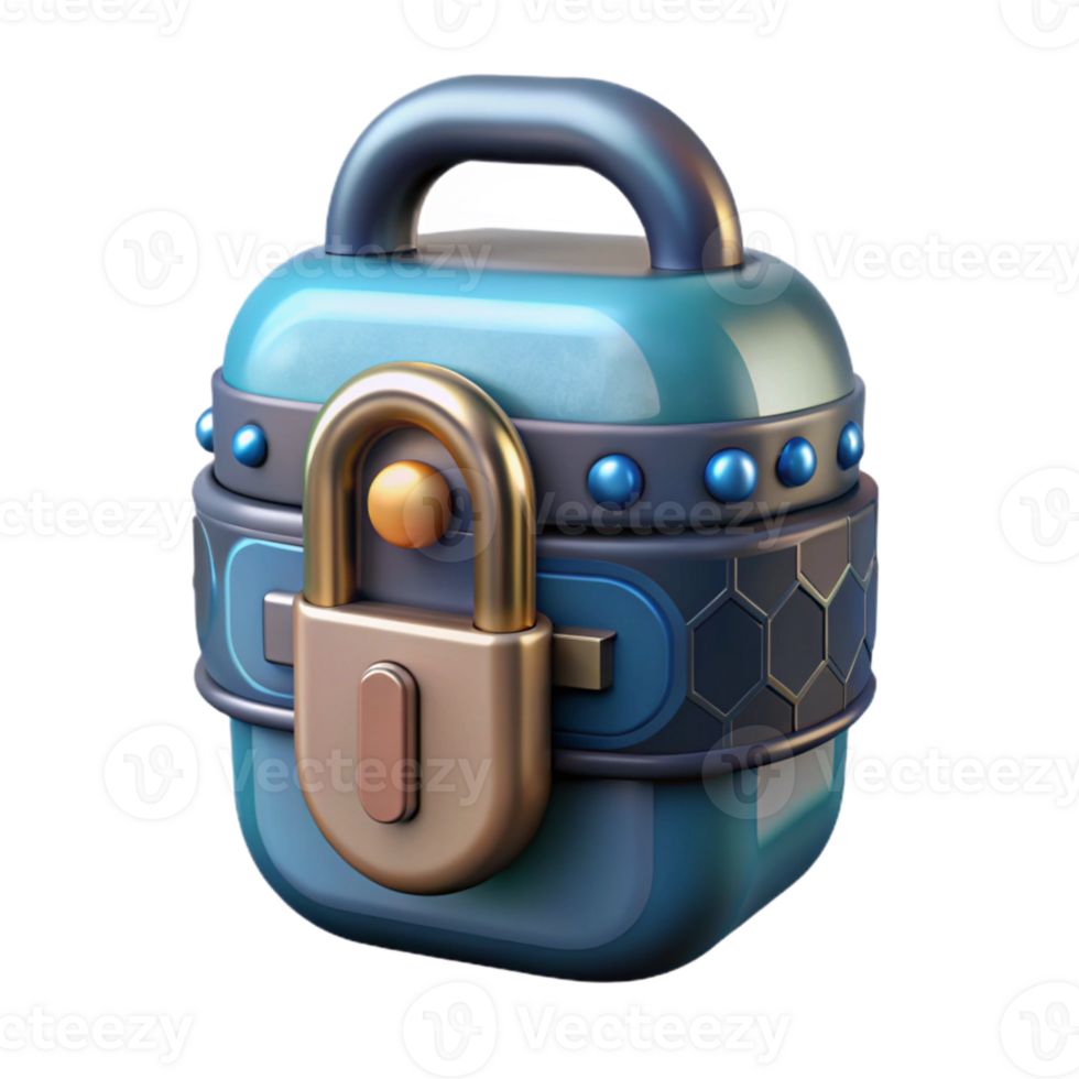wonderful minimalist Digital Legacy Secure Data Capsule Cutout detailed png