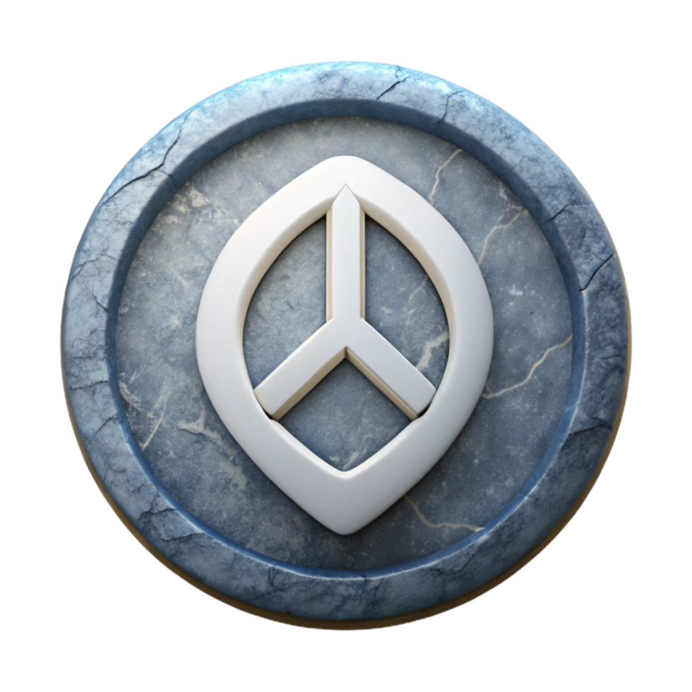 impressive contemporary Digital Resurrection Symbol White Outline Transparent Background high resolution png