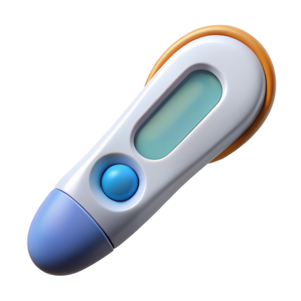 elegant contemporary Digital Thermometer Modern Design Isolated high quality png