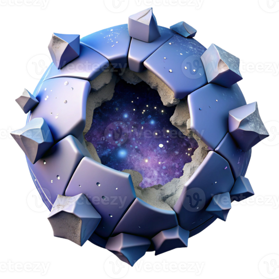 magnificent vintage Dimensional Rift Tearing Spacetime Cutout detailed png