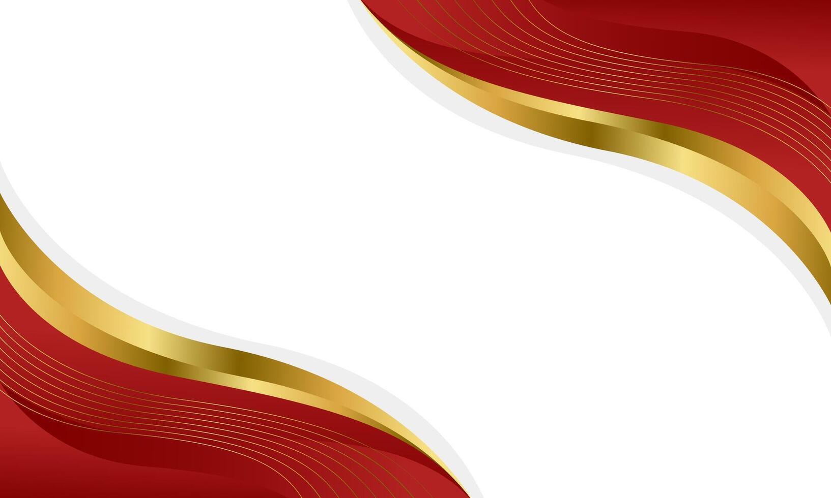 Elegant Red and Gold Luxury Background vector