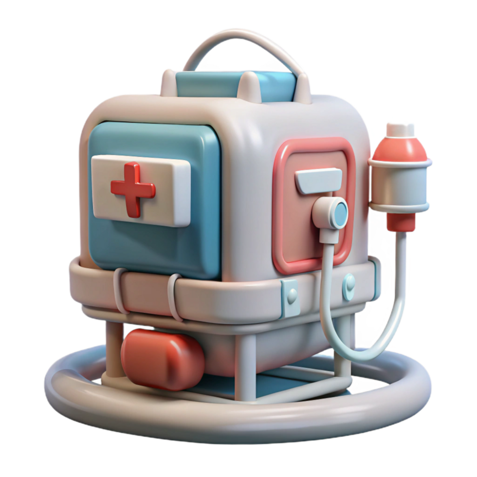 impressive modern D Model of Bioregenerative Life Support System Isolated 4K png