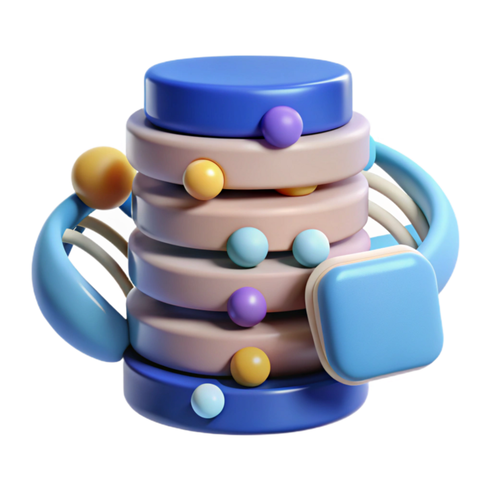 elegant creative Dna Chain with Data Flow Animation Isolated Element authentic png