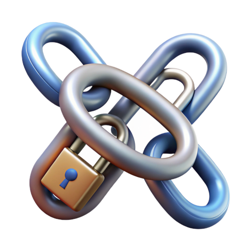 dramatic creative Dna Chain with Data Flow Animation Isolated Element 4K png