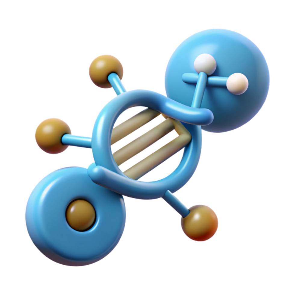 stunning abstract Dna Molecule with Data Encryption Symbol Isolated genuine png