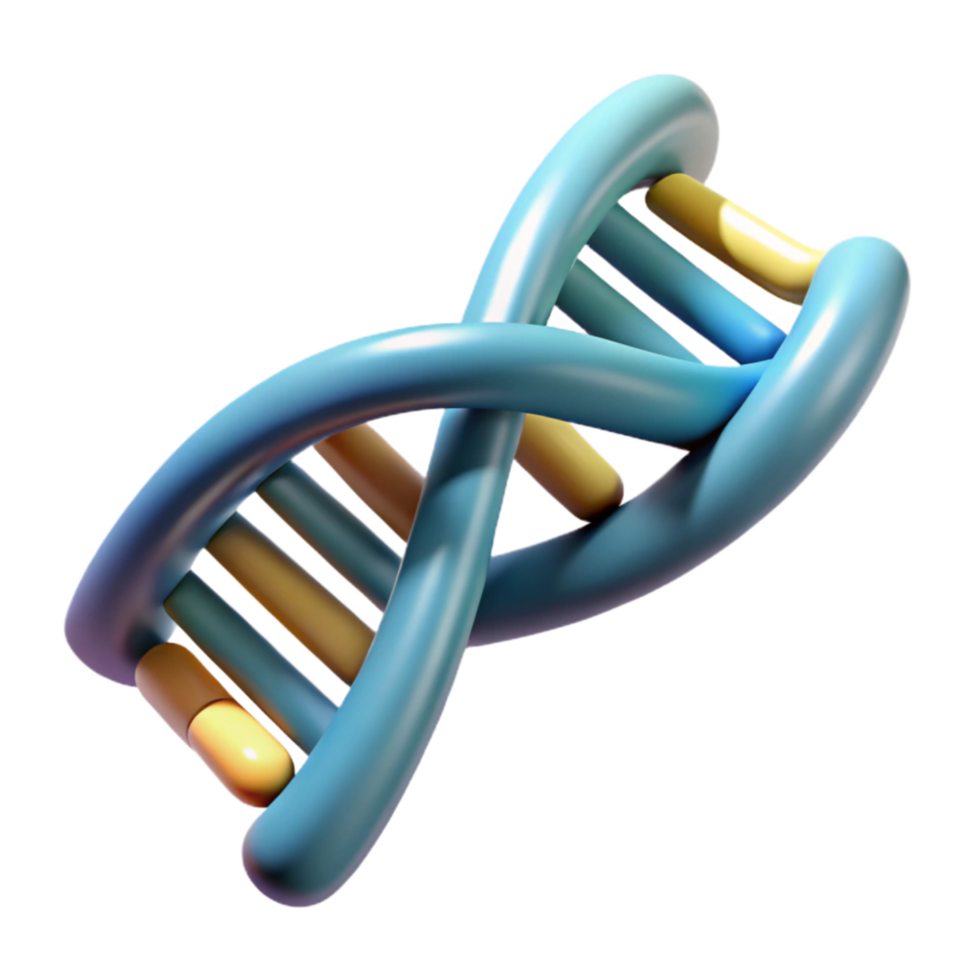impressive creative Dna Replication Process Animation Transparent Background detailed png