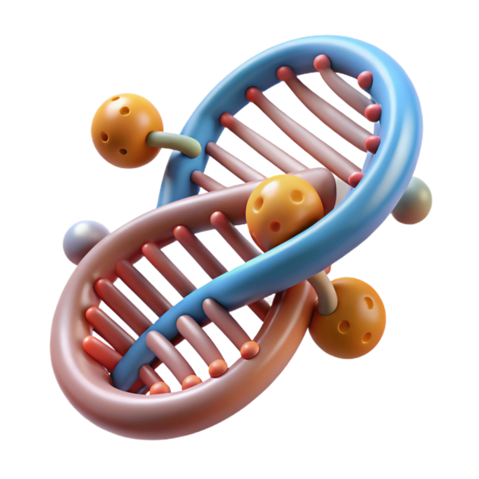 magnificent contemporary Dna Repair Mechanism Animation Transparent Background 4K png