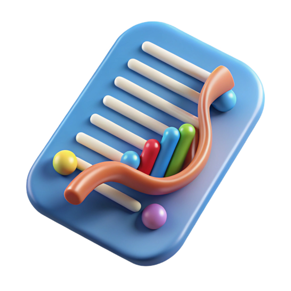 wonderful modern Dna Sequencing Data Visualization Blue Color Cutout detailed png