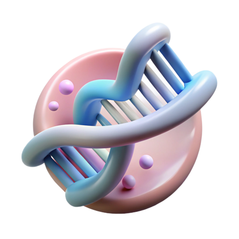 impressive rustic Dna Strand Abstract Background Transparent Cutout detailed png
