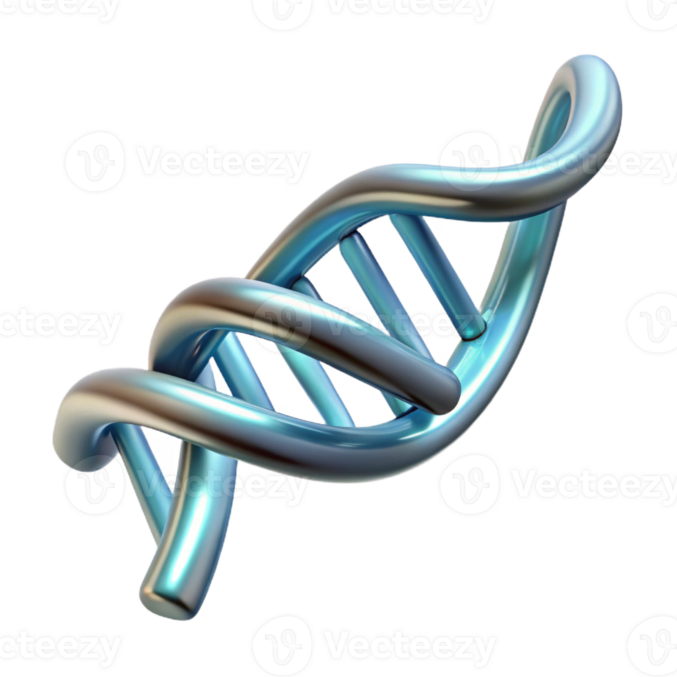 extraordinary vintage Dna Strand Helix Abstract Art Transparent Background authentic png