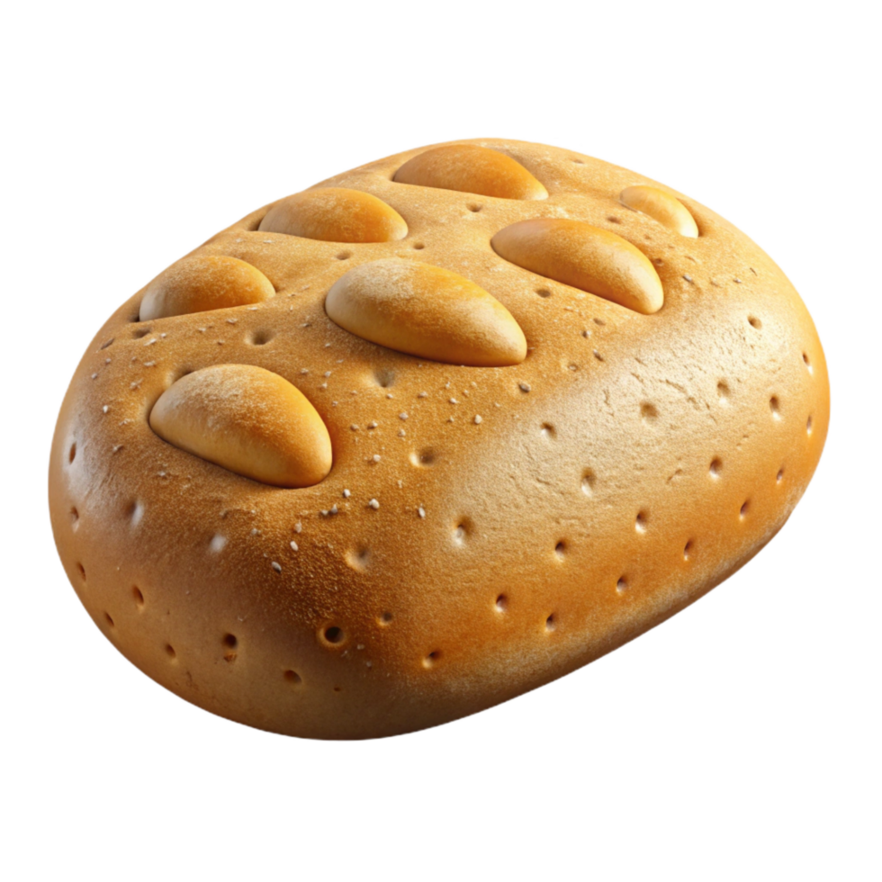 wonderful contemporary D Printed Bread From Air Isolated on White professional png