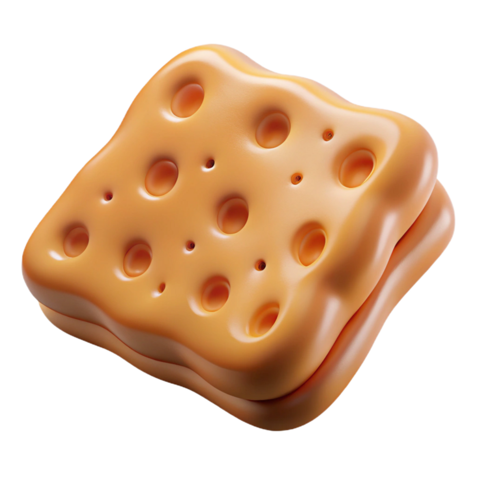 vibrant classic D Printed Cracker From Air Transparent Background professional png