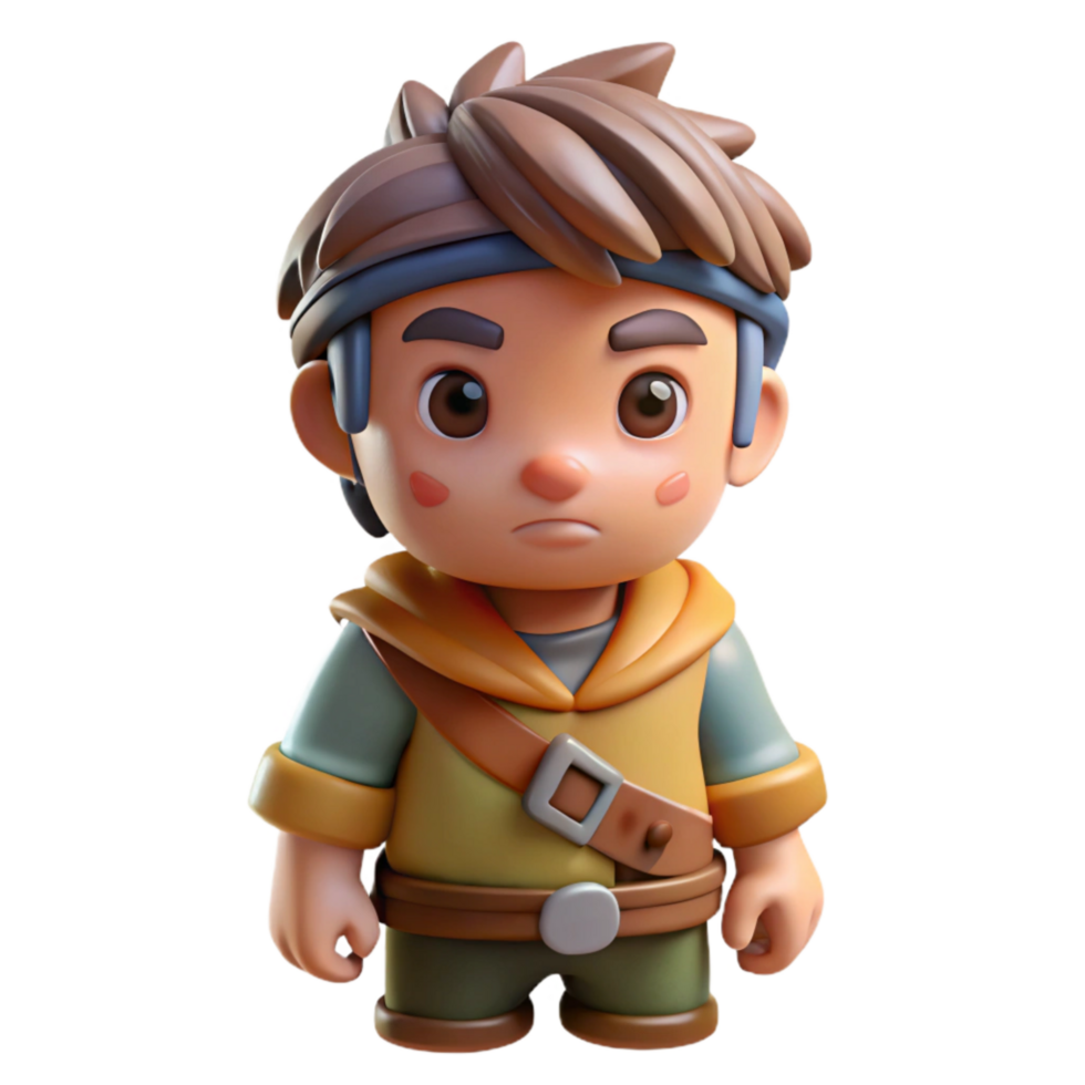 magnificent vintage D Printed Custom Figurine Angled View Cutout genuine png