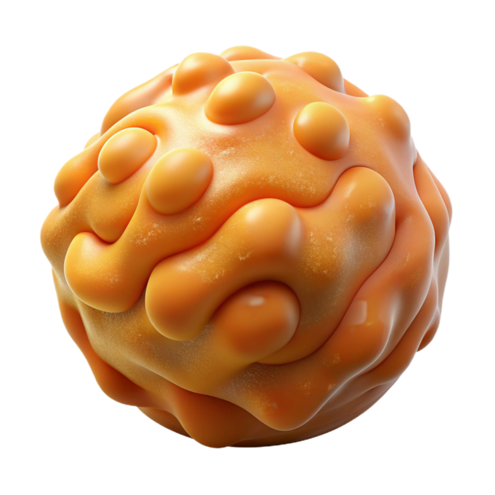 dramatic abstract D Printed Food Texture Isolated Close Up 4K png